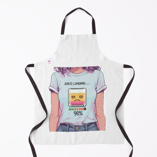 Item preview, Juice Loading – Funny Pixel Battery Drink Design designed and sold by TheTeeSpark.