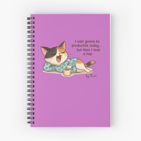 Aperçu de l'œuvre Ambiance de chat pour une journée de farniente créée et vendue par TrixiDesigns.