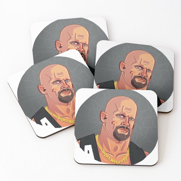 Item preview, Stone Cold Steve Austin Portrait designed and sold by Muscles&Mullets.