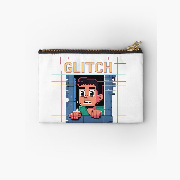 Item preview, Glitch Happens – Funny Pixel Design designed and sold by TheTeeSpark.