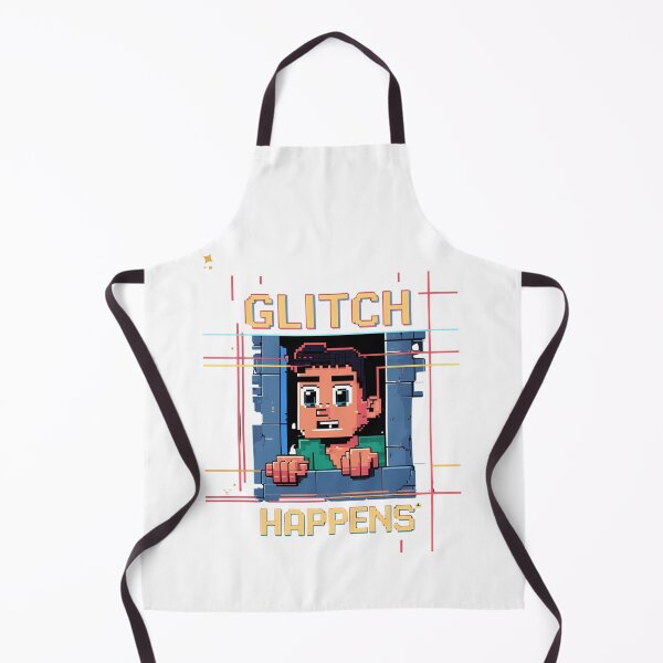 Artikelvorschau, Glitch Happens – Lustiges Pixeldesign entworfen und verkauft von TheTeeSpark.