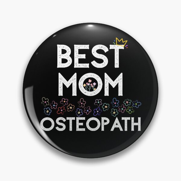 Item preview, Best Mom Osteopath Floral Crown Design designed and sold by osteopath shop.