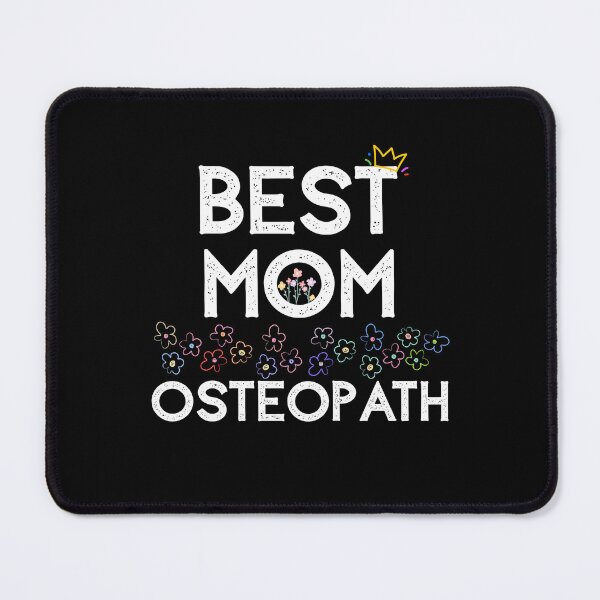 Item preview, Best Mom Osteopath Floral Crown Design designed and sold by osteopath shop.