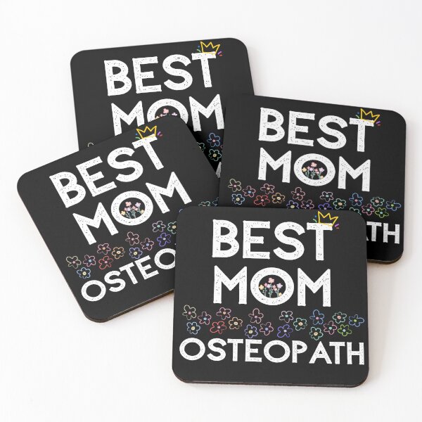 Item preview, Best Mom Osteopath Floral Crown Design designed and sold by osteopath shop.