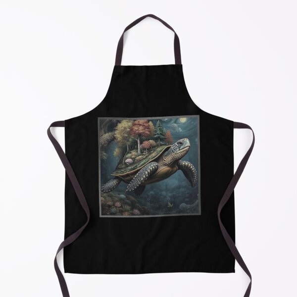 Item preview, Mystic fantasy turtle swimming designed and sold by Rusifero.