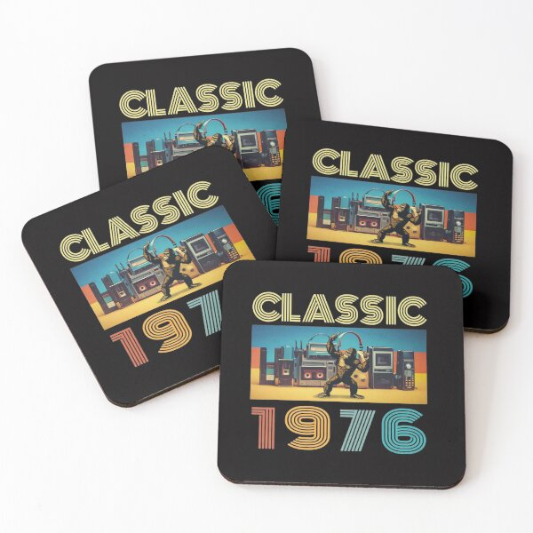 Item preview, Classic 1976 – Retro Gorilla & Vintage Tech Throwback Design designed and sold by WHDProduction45.