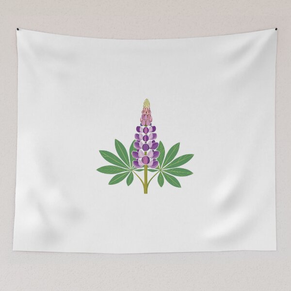 Item preview, Lupine flower designed and sold by vonalvarazs.