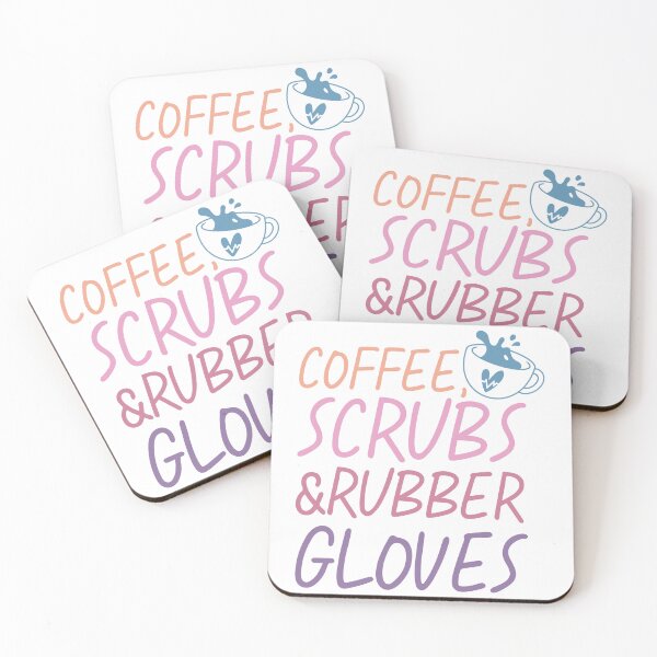 Item preview, offee Scrubs & Rubber Gloves – Nurse Life designed and sold by artcultreone.