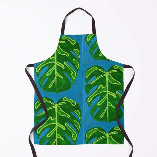 Item preview, Green Monstera Leaf Acrylic Painting  designed and sold by FionaFitzArt.