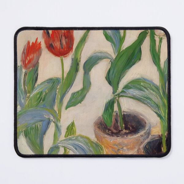 Item preview, Three Pots of Tulips   1883 by Claude Monet designed and sold by GabyddAlessandr.
