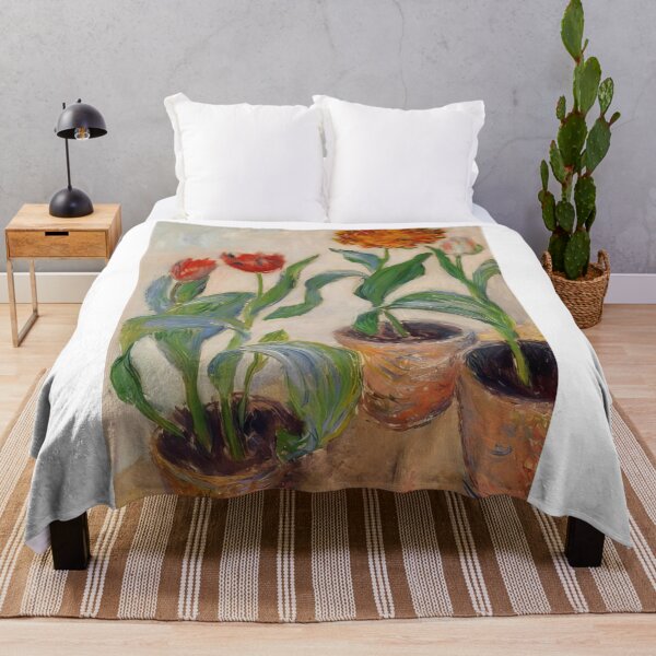 Item preview, Three Pots of Tulips   1883 by Claude Monet designed and sold by GabyddAlessandr.