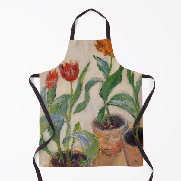 Item preview, Three Pots of Tulips 1883 by Claude Monet designed and sold by GabyddAlessandr.