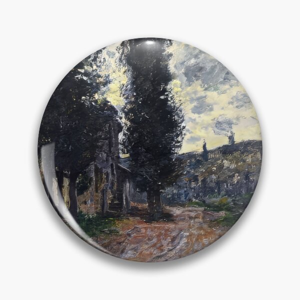 Item preview, Tow Path at Lavacourt   1878 by Claude Monet designed and sold by GabyddAlessandr.