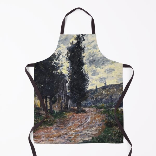 Item preview, Tow Path at Lavacourt   1878 by Claude Monet designed and sold by GabyddAlessandr.