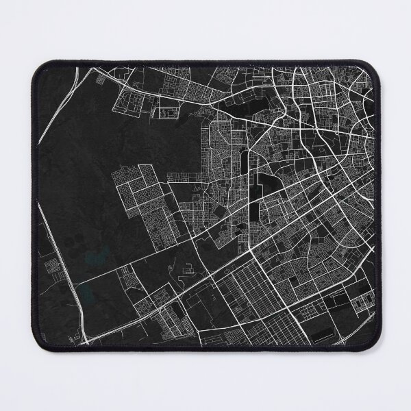 Item preview, Al Rayyan City Map of Qatar - Dark designed and sold by deMAP.