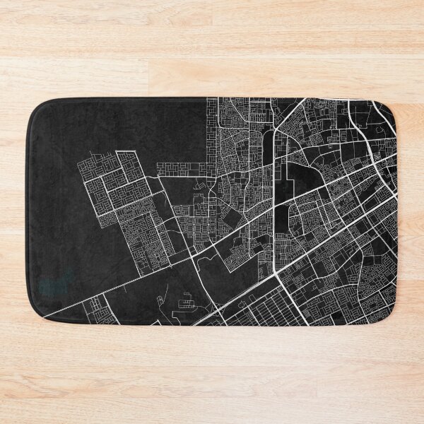 Item preview, Al Rayyan City Map of Qatar - Dark designed and sold by deMAP.
