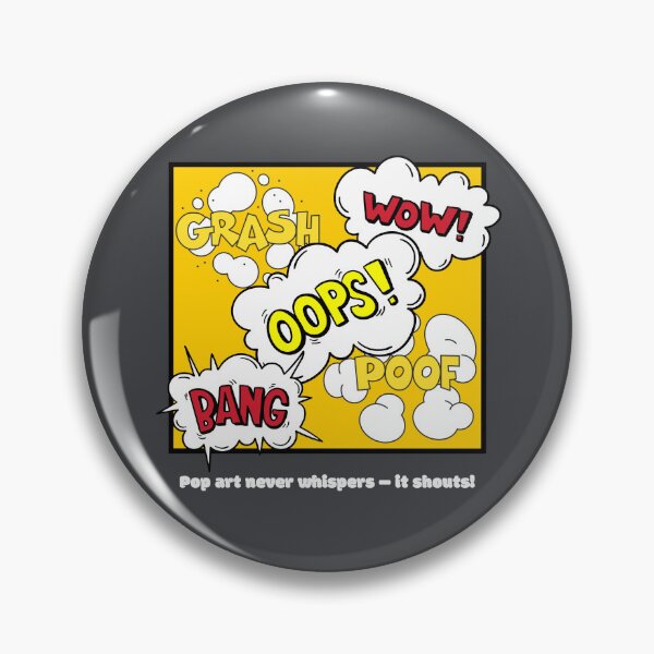 Item preview, Pop Art Shouts designed and sold by CaroDiario.