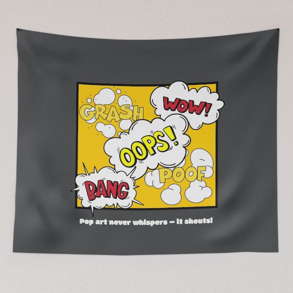 Item preview, Pop Art Shouts designed and sold by CaroDiario.