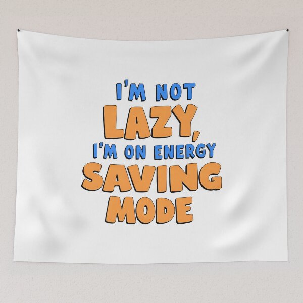 Item preview, Lazy Quote designed and sold by HELLO TIGER.