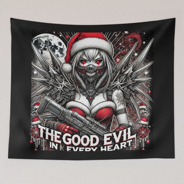 Item preview, Cyberpunk Gothic Santa Frost Armor designed and sold by Voodoo Store Paranormal Collections.