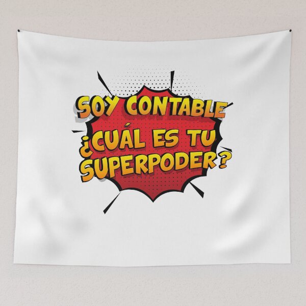 Item preview, Soy contable, cual es tu superpoder designed and sold by Custom365.