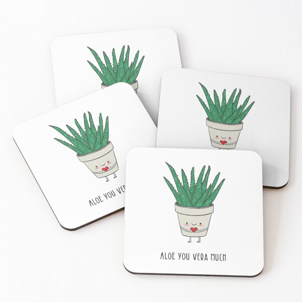 Item preview, Aloe You Vera Much – Cute Punny Plant Design designed and sold by Josinta.