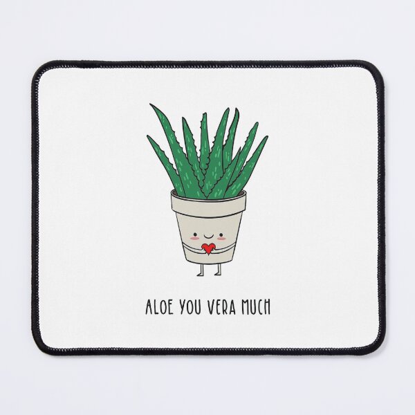 Item preview, Aloe You Vera Much – Cute Punny Plant Design designed and sold by Josinta.