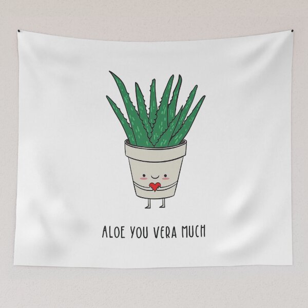 Item preview, Aloe You Vera Much – Cute Punny Plant Design designed and sold by Josinta.
