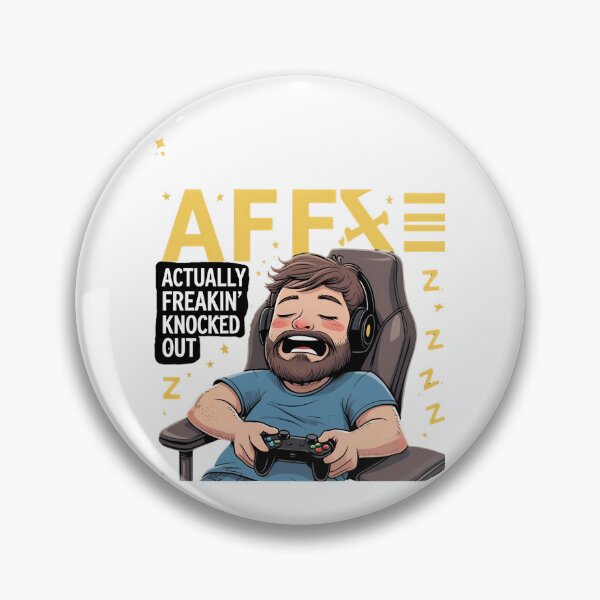 Item preview, AFK Actually Freakin’ Knocked Out Gamer Design designed and sold by TheTeeSpark.