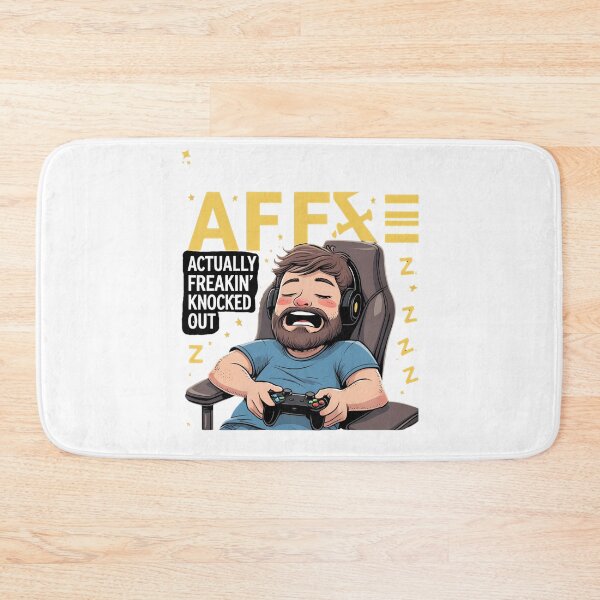 Item preview, AFK Actually Freakin’ Knocked Out Gamer Design designed and sold by TheTeeSpark.