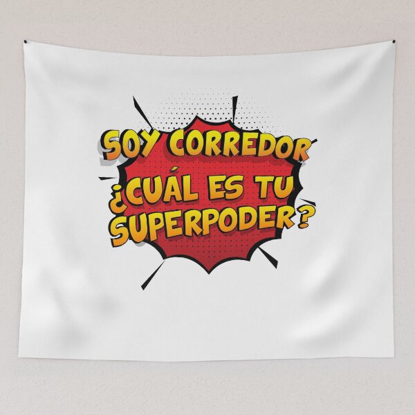 Item preview, Soy corredor, cual es tu superpoder designed and sold by Custom365.