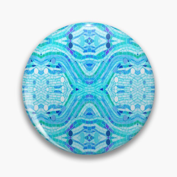 Item preview, Ocean Mosaic in Stained Glass: Where Light Meets the Sea designed and sold by Claudia Lucia Art - Design.