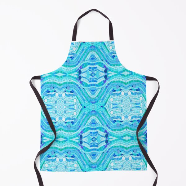 Item preview, Ocean Mosaic in Stained Glass: Where Light Meets the Sea designed and sold by Claudia Lucia Art - Design.