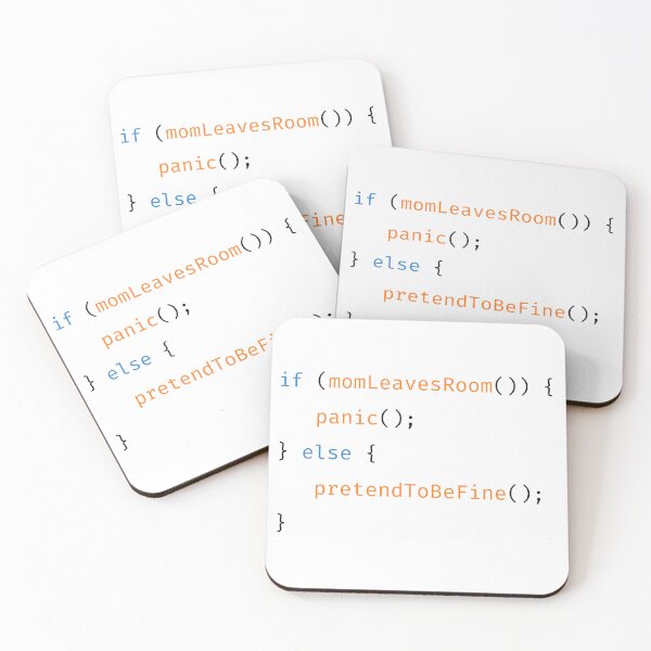 Item preview, Coding Funny Baby Mom Code designed and sold by CuteLovelyDesigns.