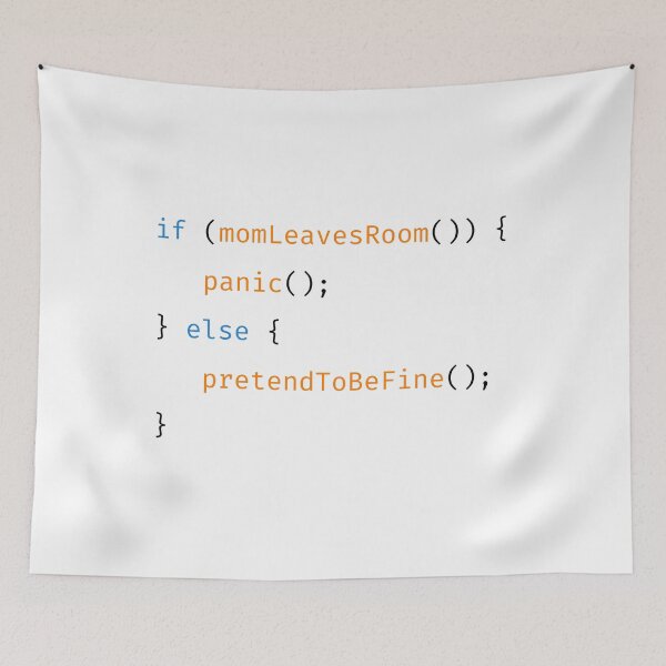 Item preview, Coding Funny Baby Mom Code designed and sold by CuteLovelyDesigns.