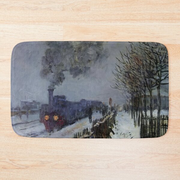 Item preview, Train in the Snow or The Locomotive   1875 by Claude Monet designed and sold by GabyddAlessandr.