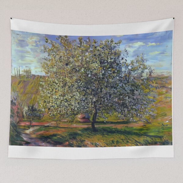 Item preview, Tree in Flower near Vetheuil   1879 by Claude Monet designed and sold by GabyddAlessandr.