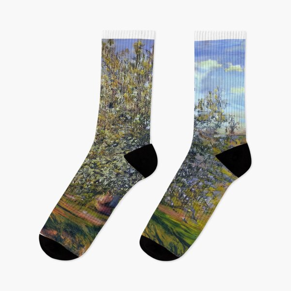 Item preview, Tree in Flower near Vetheuil   1879 by Claude Monet designed and sold by GabyddAlessandr.