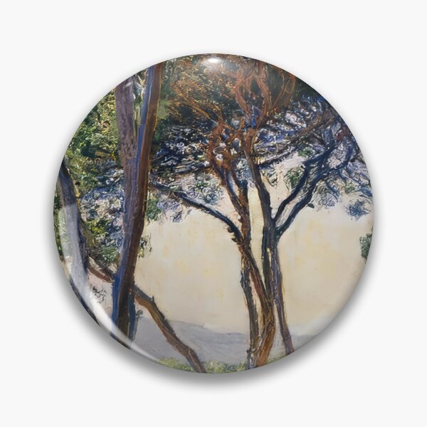 Item preview, Trees by the Seashore at Antibes   1888 by Claude Monet designed and sold by GabyddAlessandr.