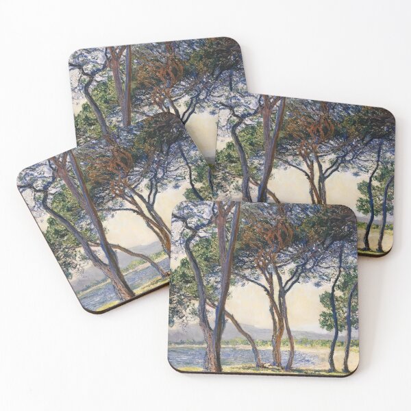 Item preview, Trees by the Seashore at Antibes   1888 by Claude Monet designed and sold by GabyddAlessandr.