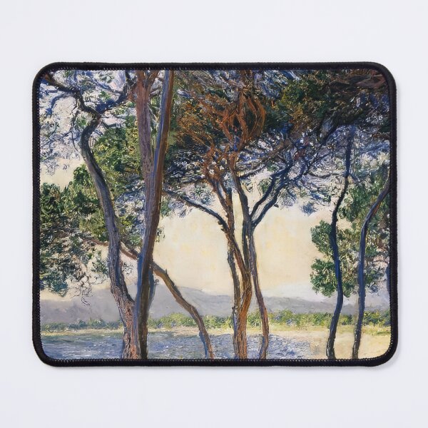 Item preview, Trees by the Seashore at Antibes 1888 by Claude Monet designed and sold by GabyddAlessandr.