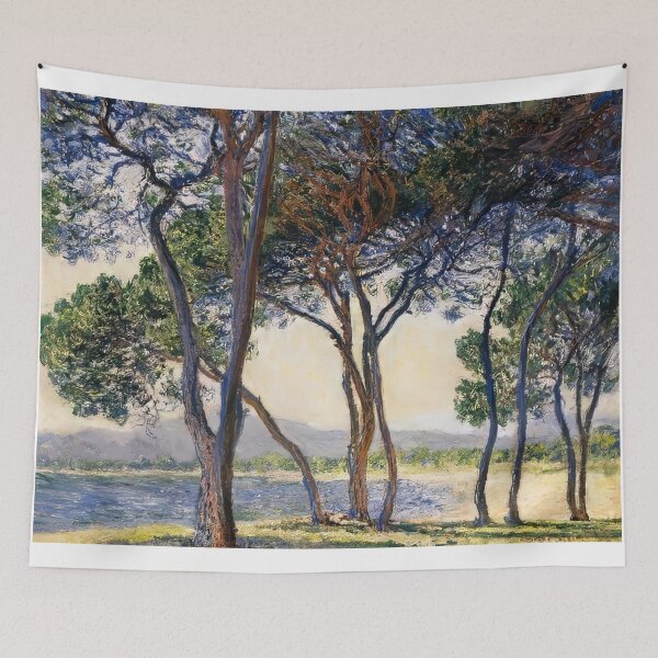 Item preview, Trees by the Seashore at Antibes   1888 by Claude Monet designed and sold by GabyddAlessandr.