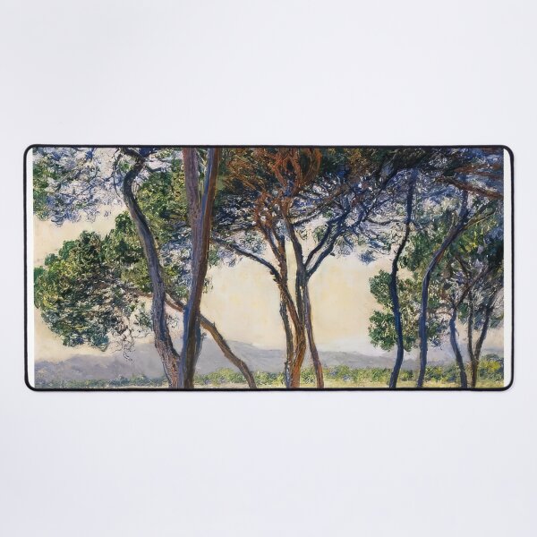 Item preview, Trees by the Seashore at Antibes 1888 by Claude Monet designed and sold by GabyddAlessandr.