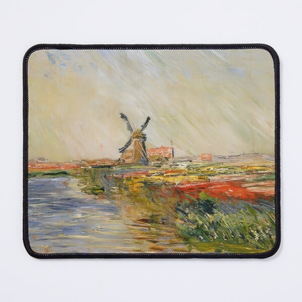 Item preview, Tulip Field in Holland 1886 by Claude Monet designed and sold by GabyddAlessandr.