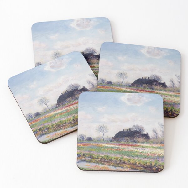 Item preview, Tulip Fields at Sassenheim near Leiden   1886 by Claude Monet designed and sold by GabyddAlessandr.