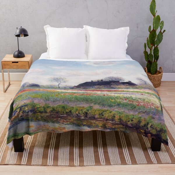 Item preview, Tulip Fields at Sassenheim near Leiden 1886 by Claude Monet designed and sold by GabyddAlessandr.