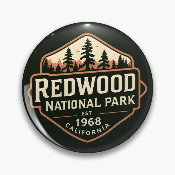 Item preview, Redwood National Park - California designed and sold by GoodOldVintage.