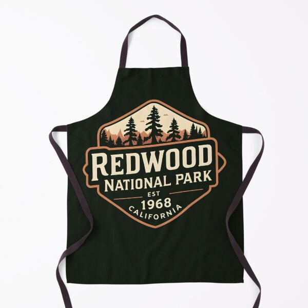 Item preview, Redwood National Park - California designed and sold by GoodOldVintage.