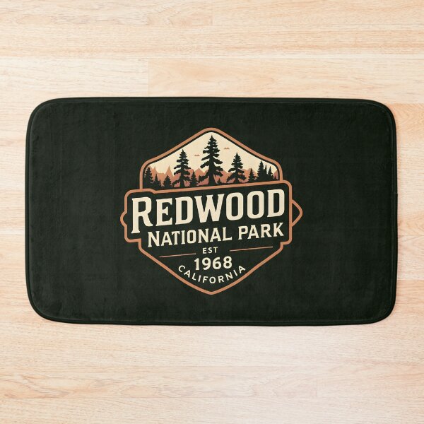 Item preview, Redwood National Park - California designed and sold by GoodOldVintage.