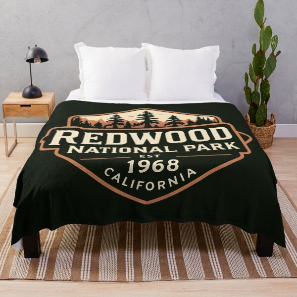 Item preview, Redwood National Park - California designed and sold by GoodOldVintage.